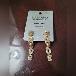 Sugarfix by BaubleBar Bride to be Vow to Vow Dangle Earrings